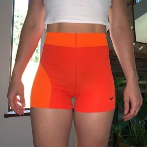 Athletic Compression Shorts High Rise